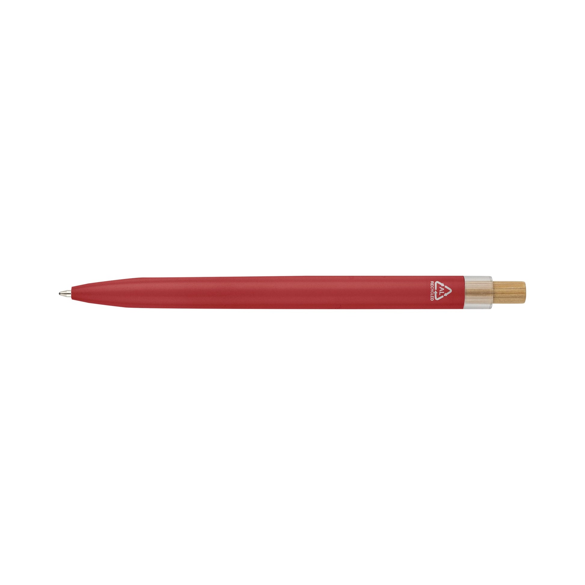 Recycled aluminium lacquered ballpen