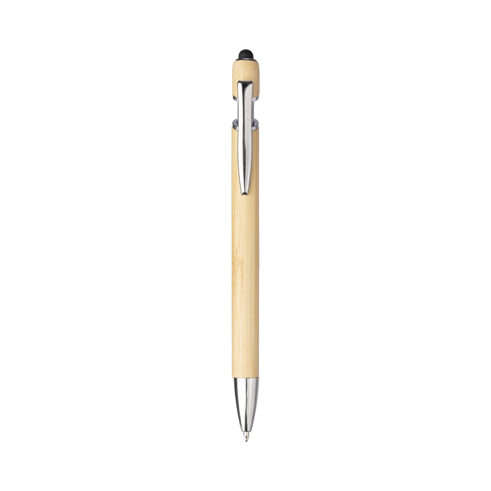 Bamboo ballpen with stylus