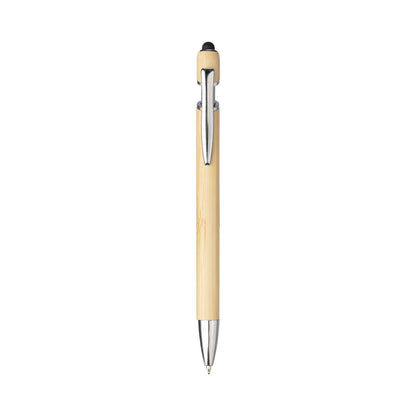 Bamboo ballpen with stylus