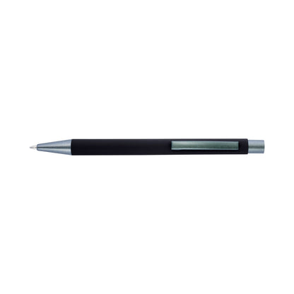 Ballpen with rubber finish