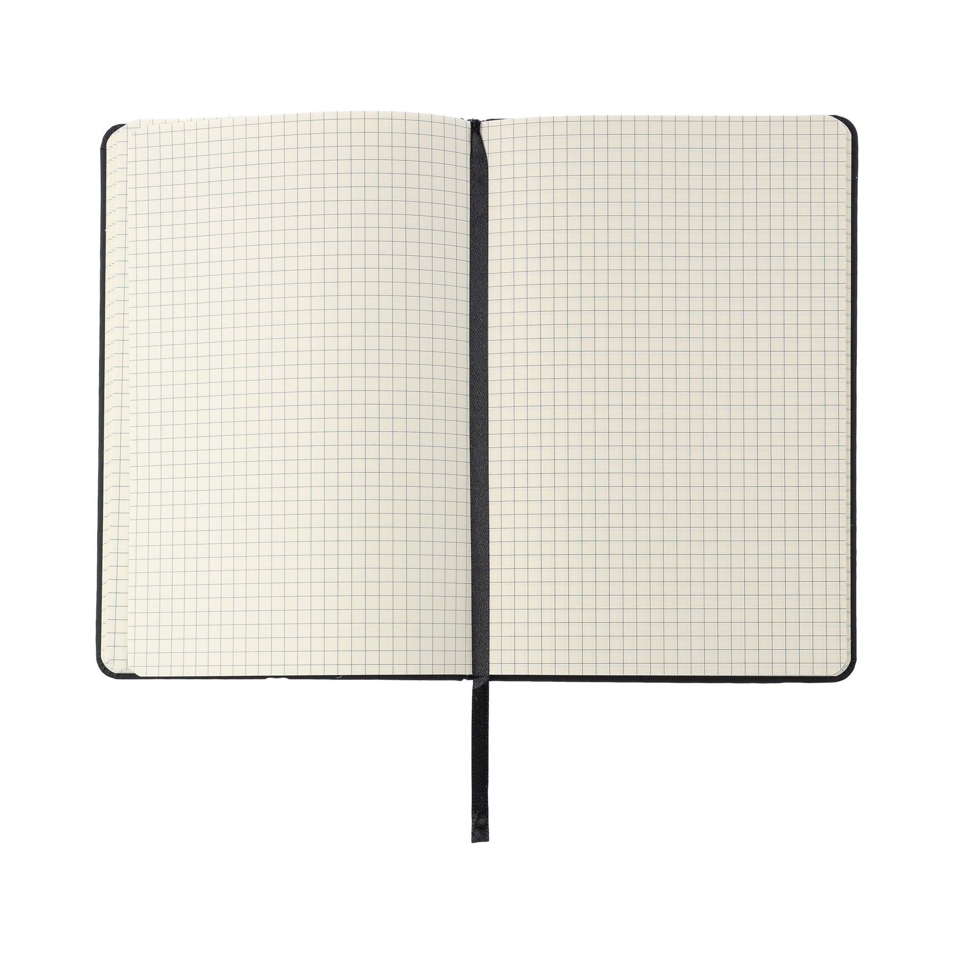 PU notebook (A5) with grid square pages
