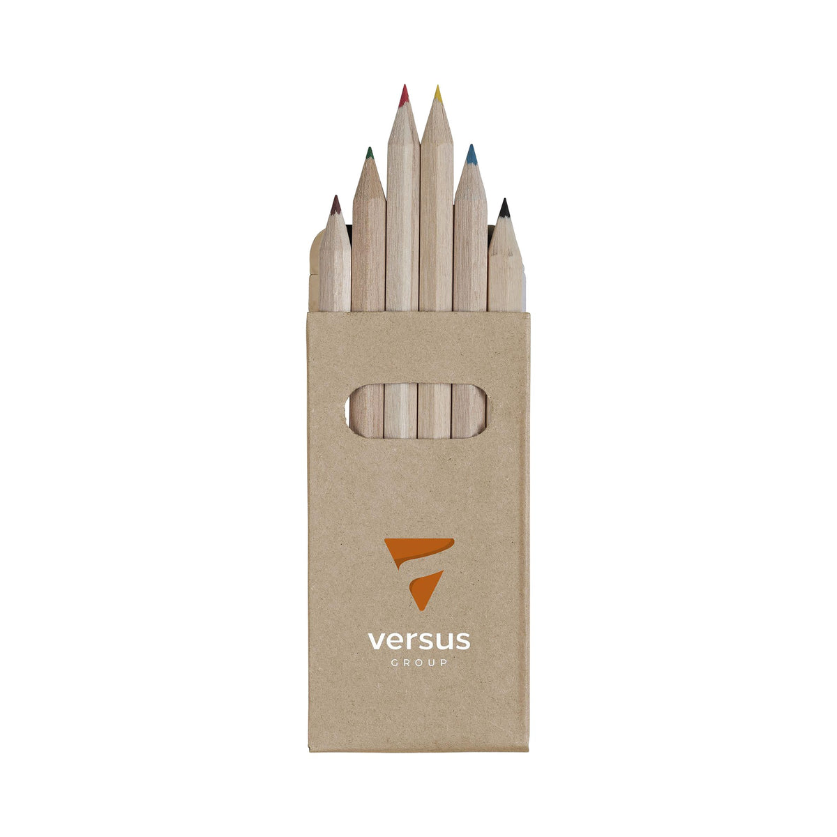 Six coloured pencil pack