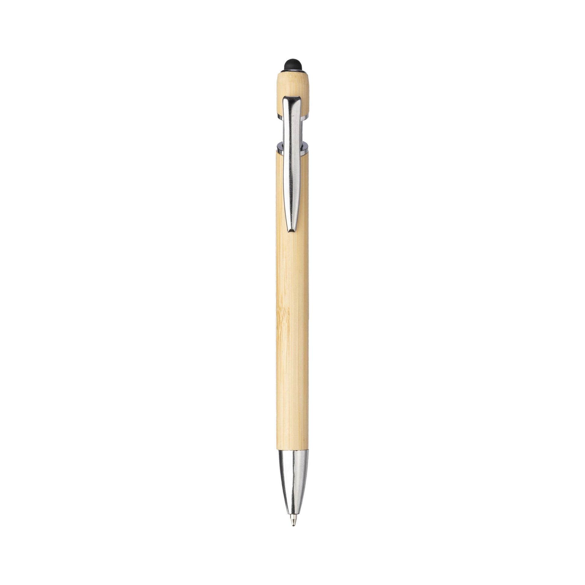 Bamboo ballpen with stylus