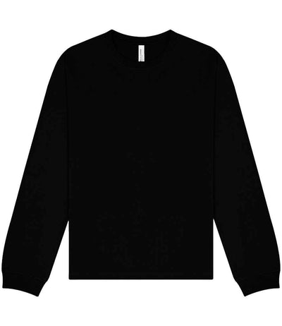 Canvas Unisex Heavyweight Long Sleeve T-Shirt - Black