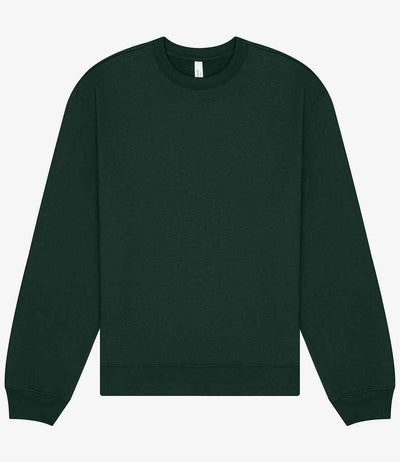 Canvas Unisex Heavyweight Crew Neck Sweatshirt - Forest Green
