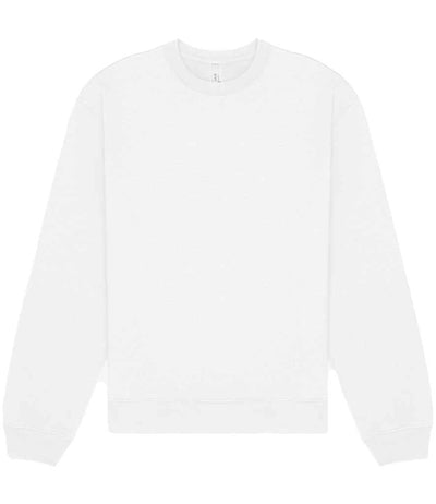 Canvas Unisex Heavyweight Crew Neck Sweatshirt - White
