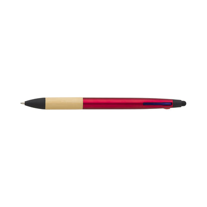 Bamboo ballpen (3 colour and stylus)