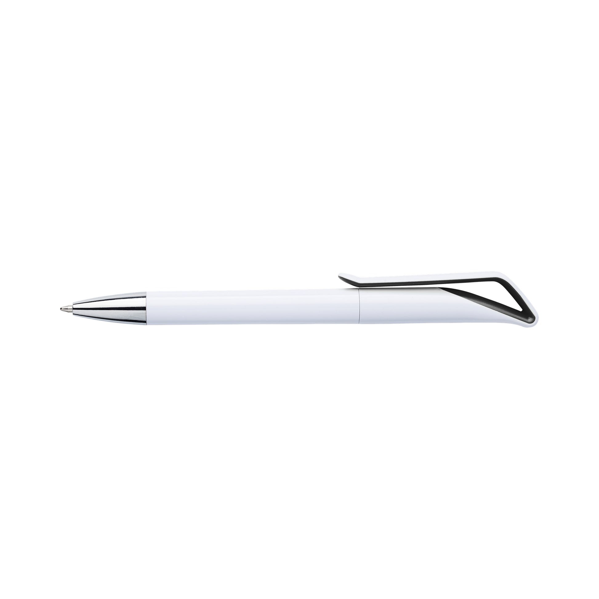 Ballpen with geometric cap