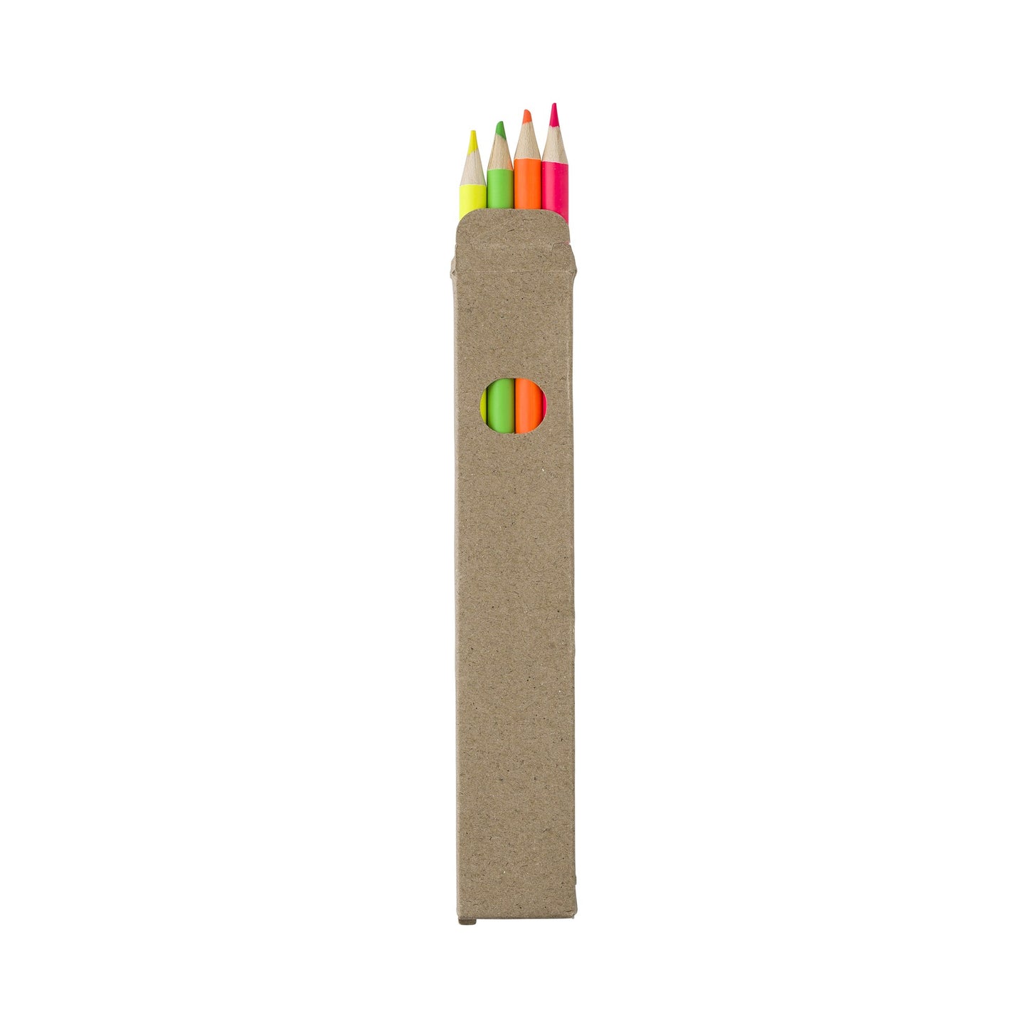 Coloured highlighter pencil set (4pc)