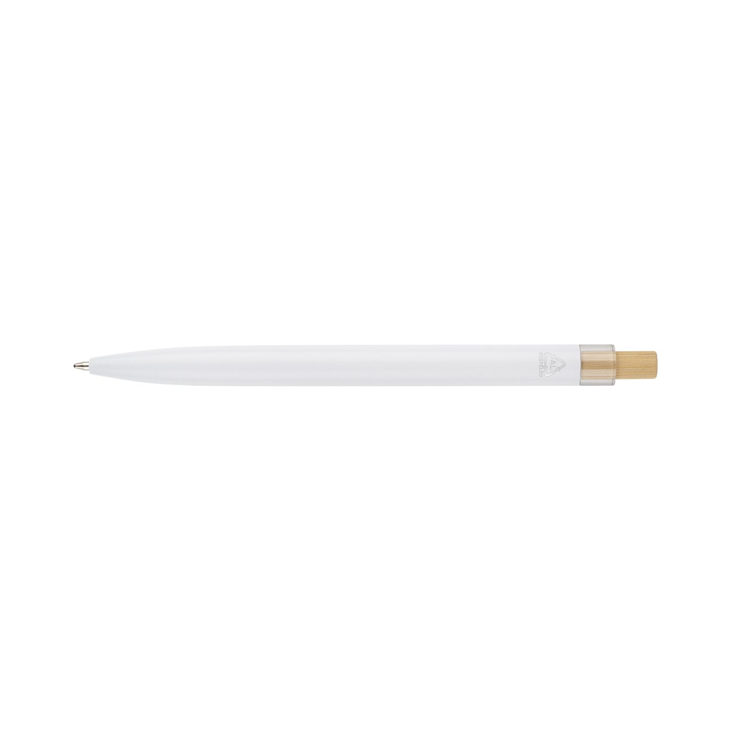 Recycled aluminium lacquered ballpen