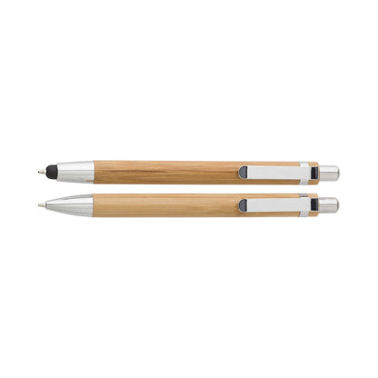 Bamboo pen & pencil set
