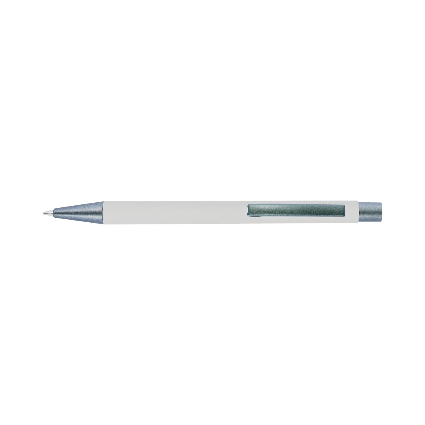 Ballpen with rubber finish