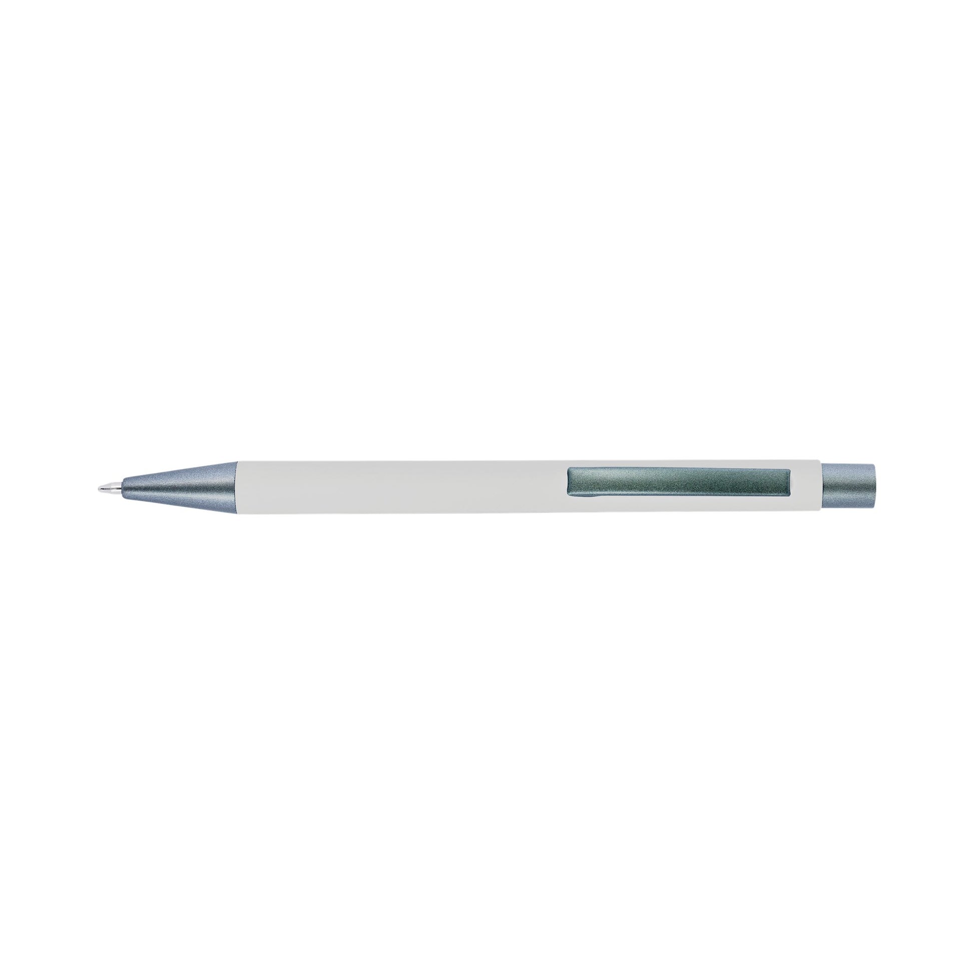 Ballpen with rubber finish