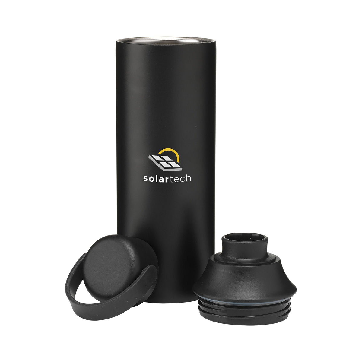 Recycled stainless steel double walled bottle (600ml)