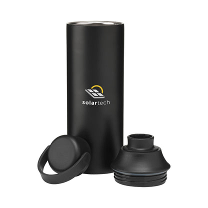 Recycled stainless steel double walled bottle (600ml)