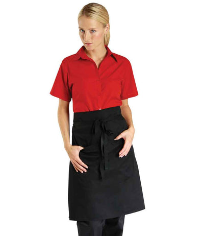 Dennys Waist Apron with Pocket - Black