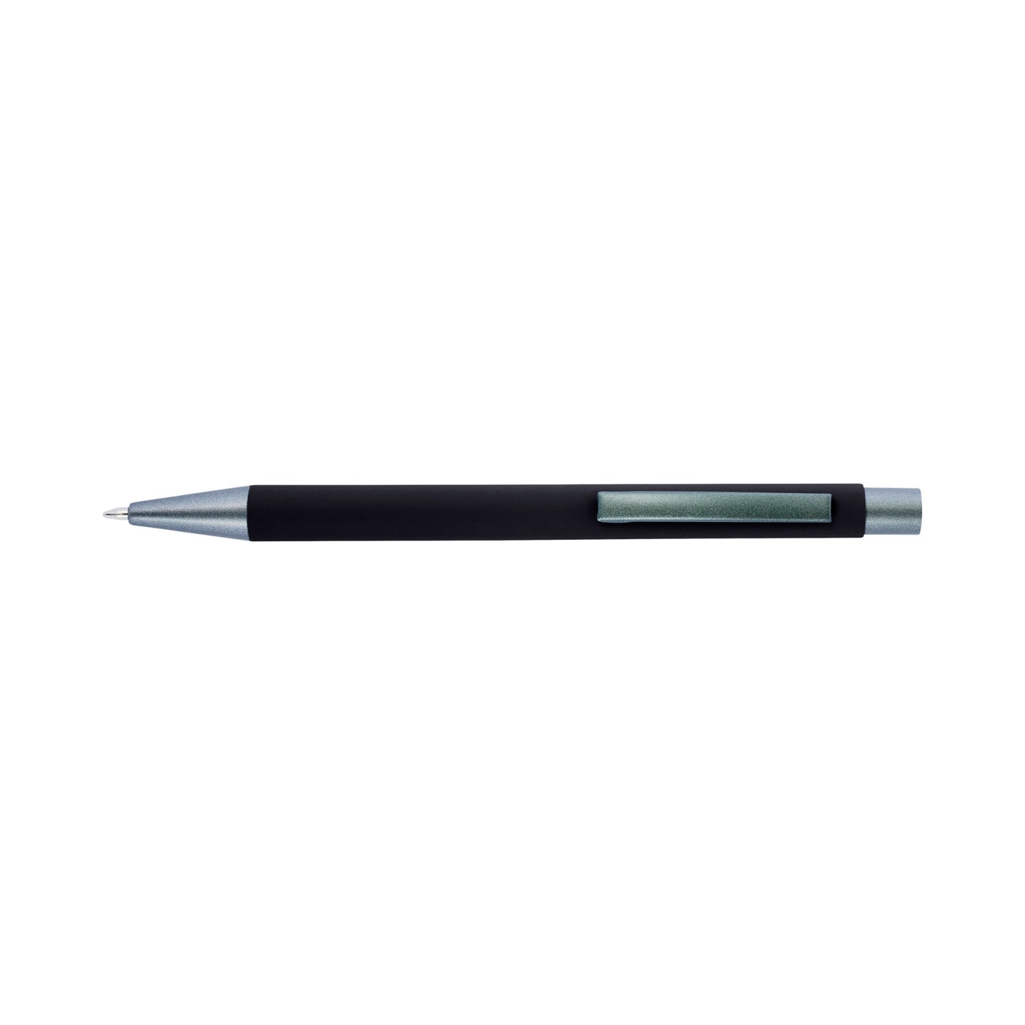 Ballpen with rubber finish