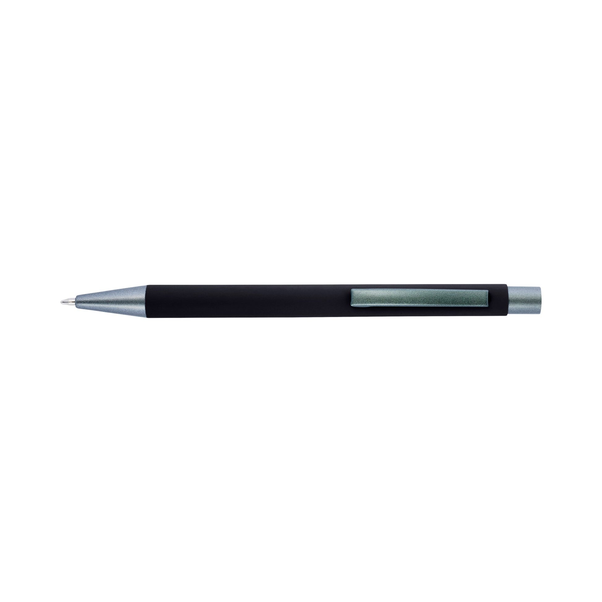 Ballpen with rubber finish