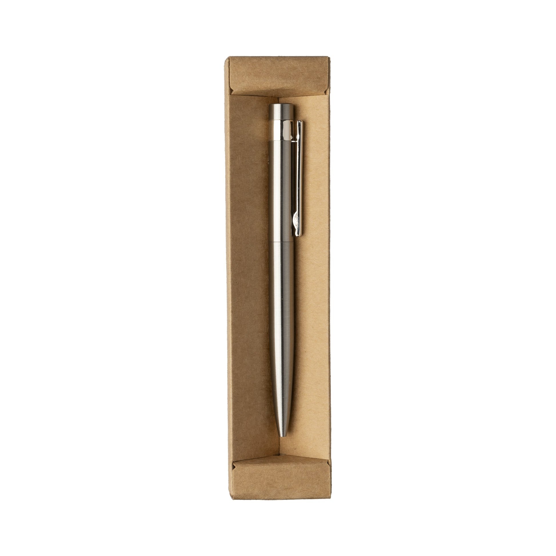 Recycled stainless steel ballpen