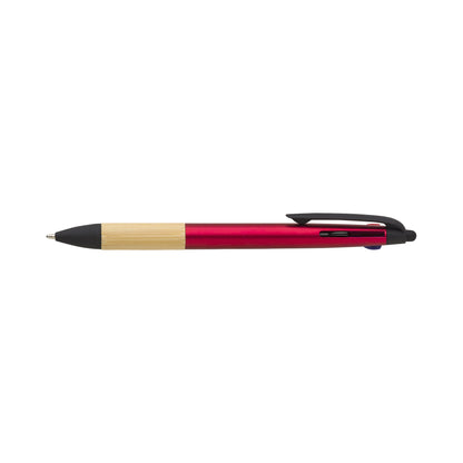 Bamboo ballpen (3 colour and stylus)