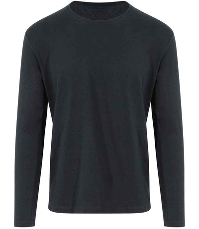 Ecologie Erawan Organic Long Sleeve T-Shirt - Jet Black