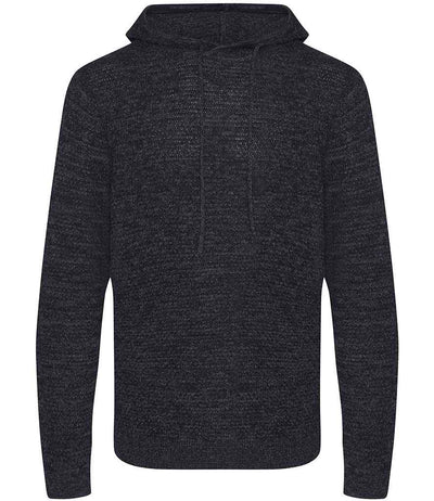 Ecologie Unisex Iguazu Sustainable Knitted Hoodie - Charcoal/Black
