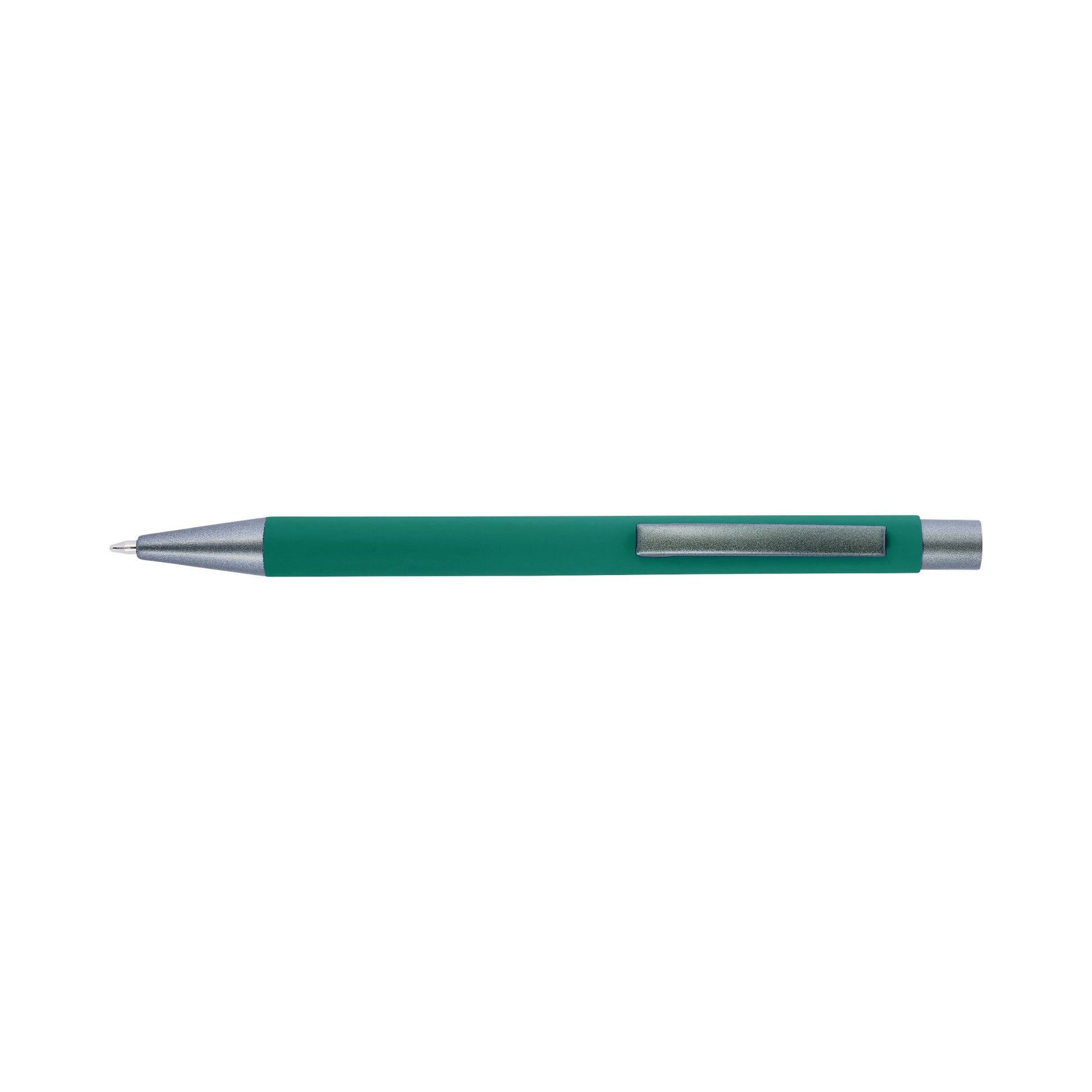 Ballpen with rubber finish