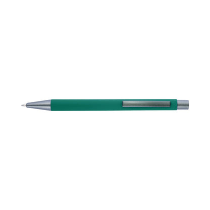 Ballpen with rubber finish
