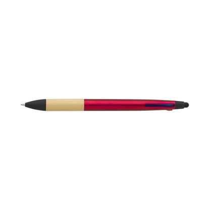 Bamboo ballpen (3 colour and stylus)