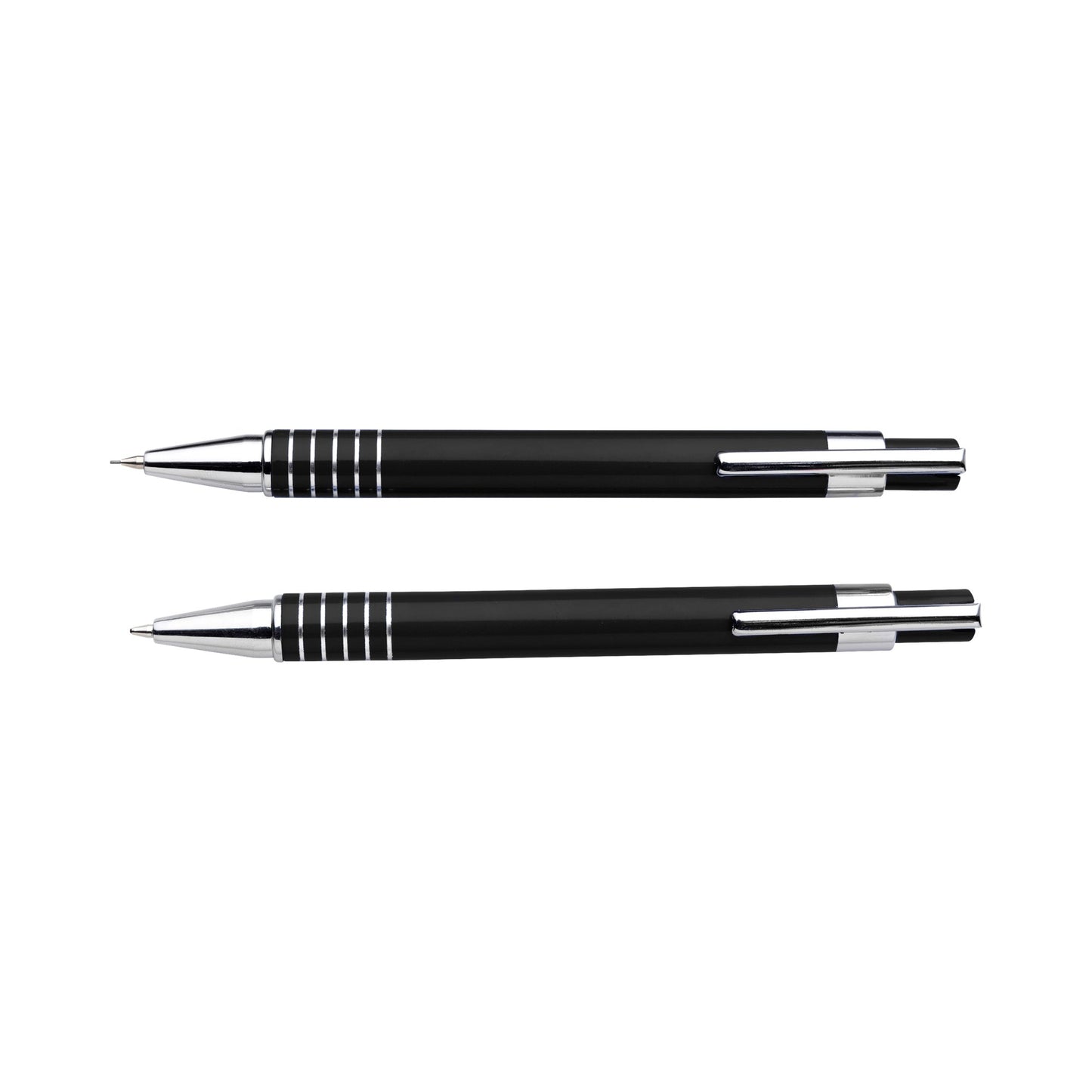 Ballpen and pencil