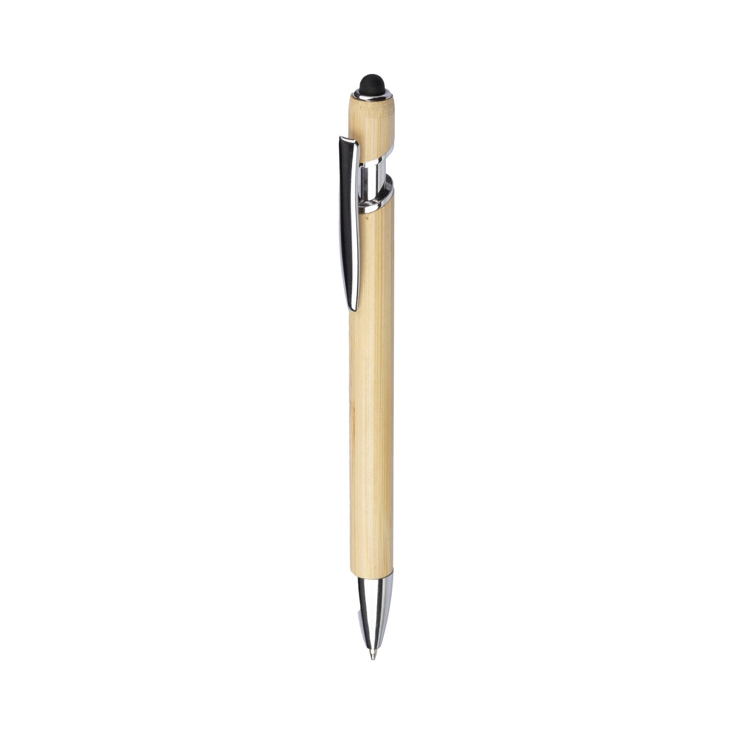 Bamboo ballpen with stylus