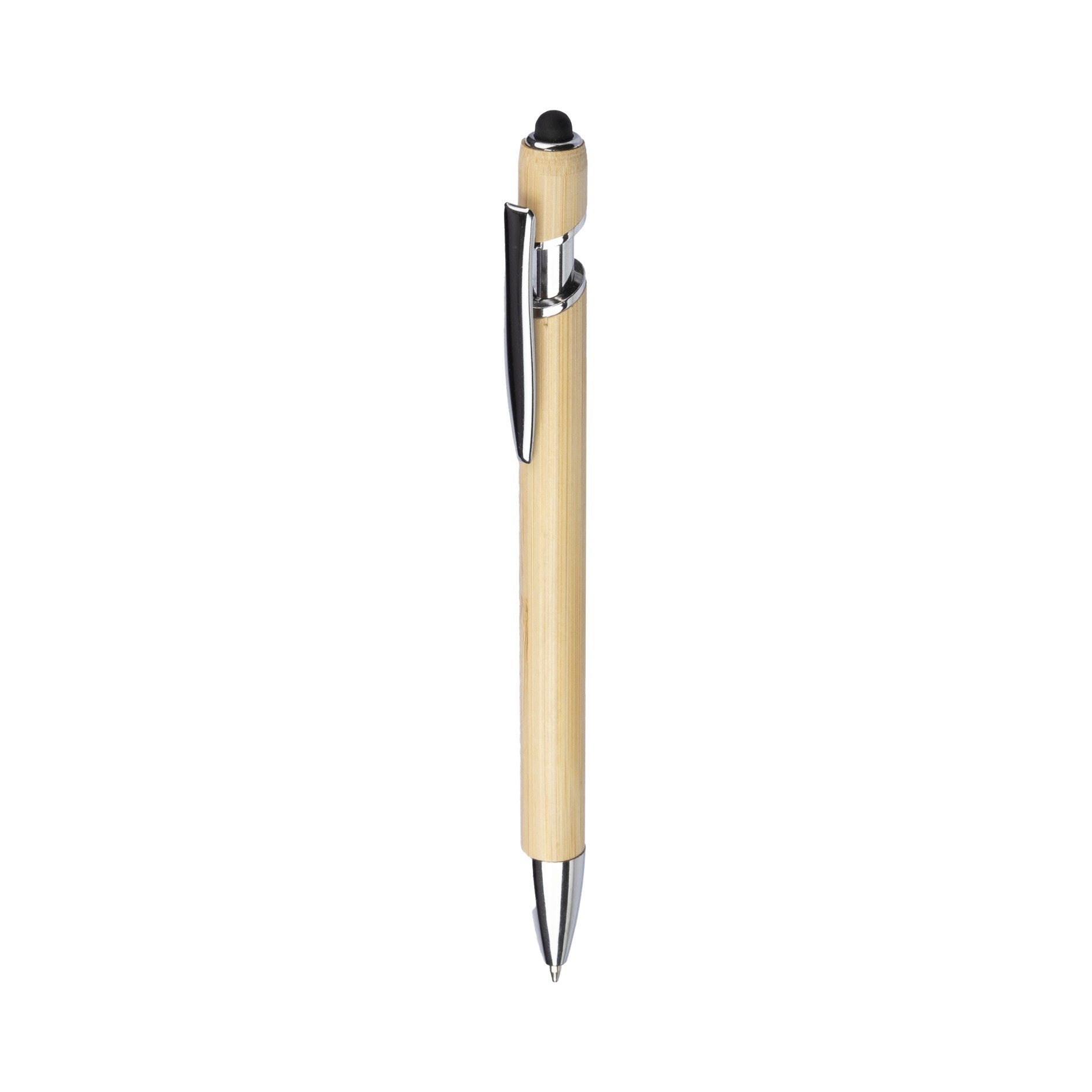 Bamboo ballpen with stylus