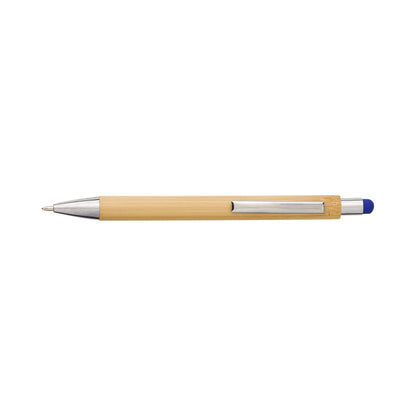 Bamboo and plastic ballpen