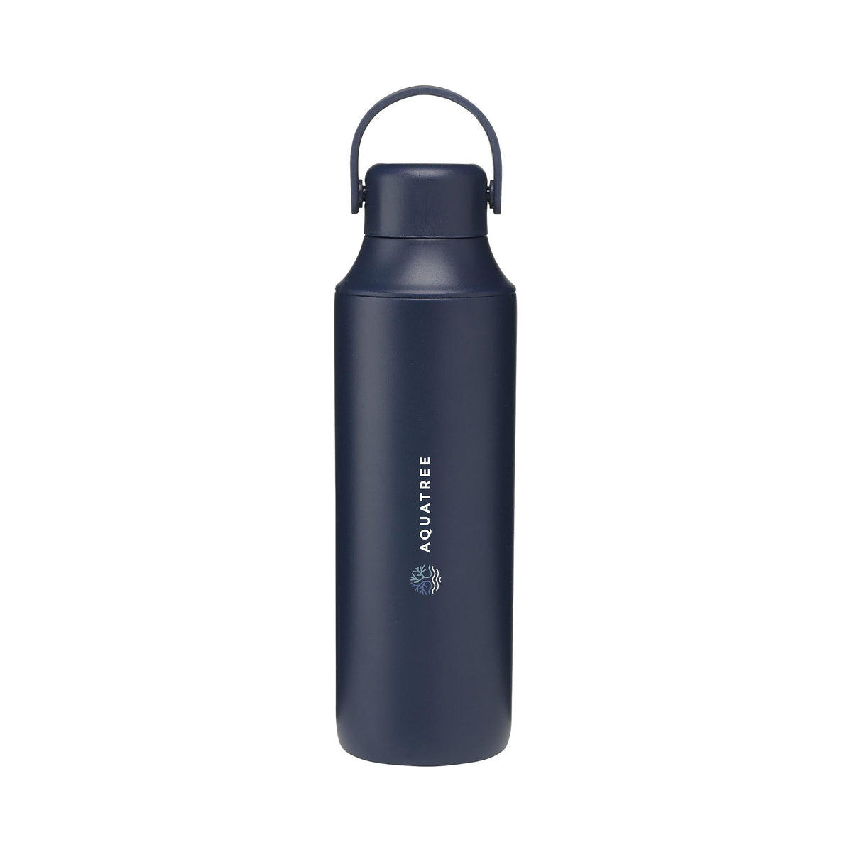 Recycled stainless steel double walled bottle (600ml)