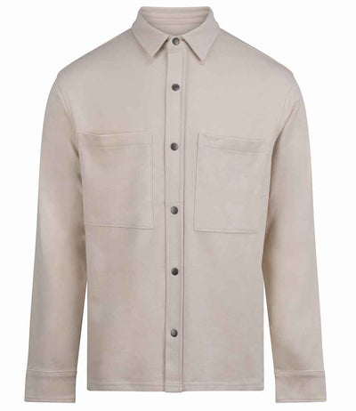 Front Row Premium Piqué Overshirt - Natural
