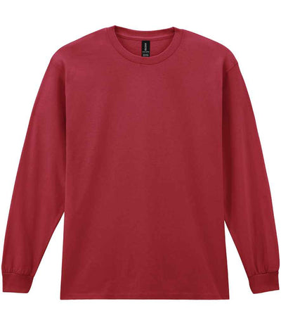 Gildan Ultra Cotton™ Long Sleeve T-Shirt - Cardinal Red