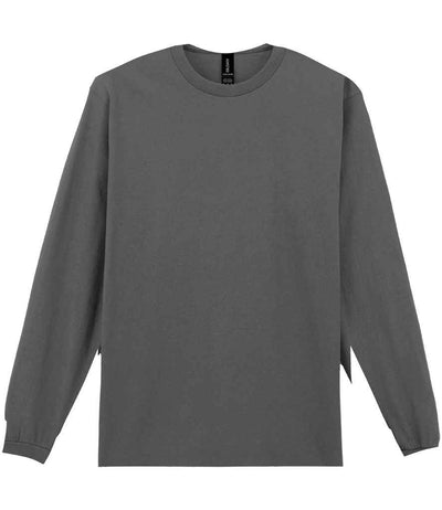 Gildan Ultra Cotton™ Long Sleeve T-Shirt - Charcoal