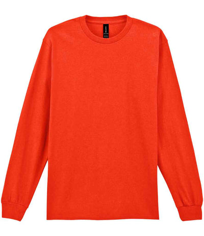 Gildan Ultra Cotton™ Long Sleeve T-Shirt - Orange