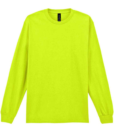 Gildan Ultra Cotton™ Long Sleeve T-Shirt - Safety Green