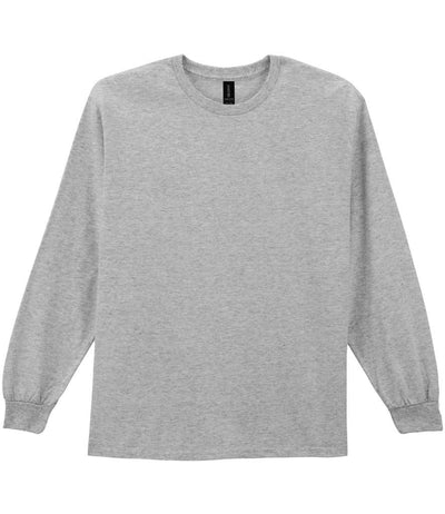 Gildan Ultra Cotton™ Long Sleeve T-Shirt - Sport Grey