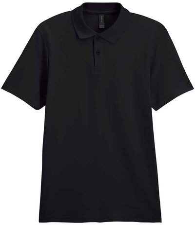 Gildan SoftStyle® Double Piqué Polo Shirt - Black