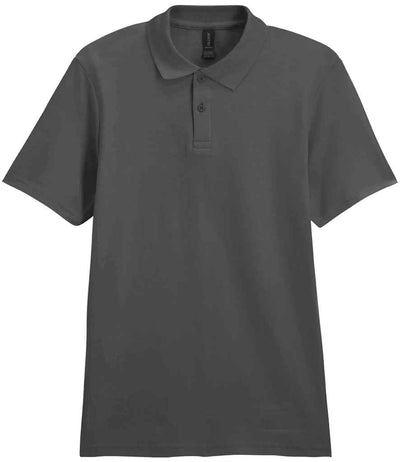 Gildan SoftStyle® Double Piqué Polo Shirt - Charcoal