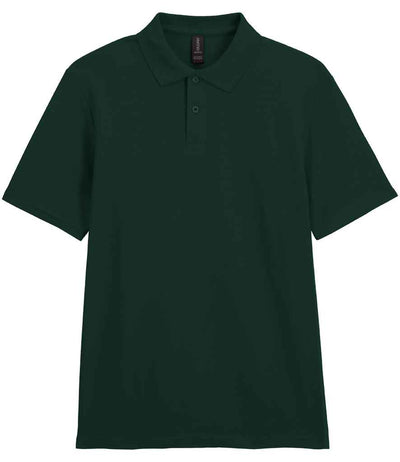 Gildan SoftStyle® Double Piqué Polo Shirt - Forest Green