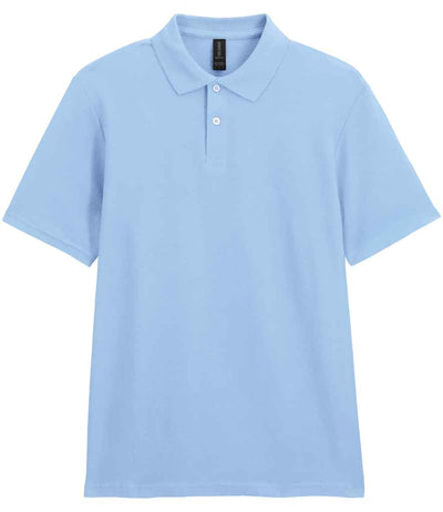 Gildan SoftStyle® Double Piqué Polo Shirt - Light Blue