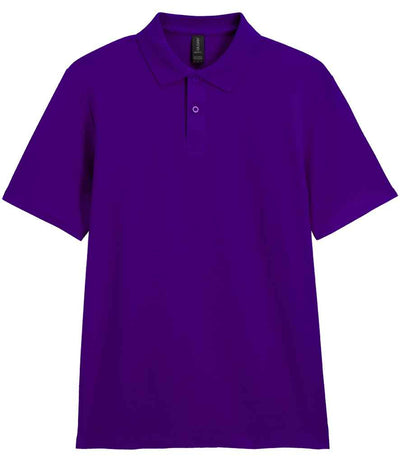 Gildan SoftStyle® Double Piqué Polo Shirt - Purple