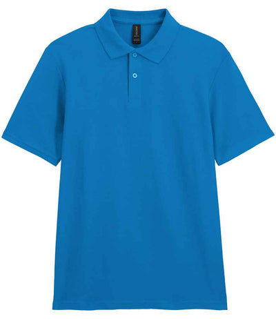 Gildan SoftStyle® Double Piqué Polo Shirt - Sapphire Blue