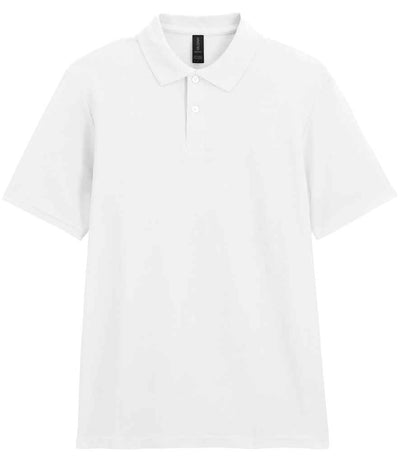 Gildan SoftStyle® Double Piqué Polo Shirt - White