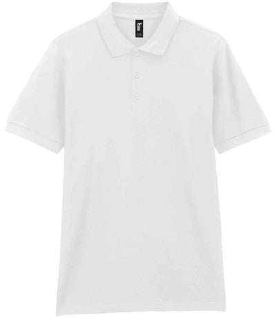 Gildan Hammer Piqué Polo Shirt - White
