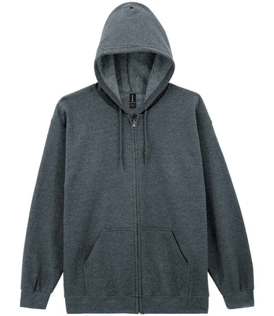 Gildan Heavy Blend™ Zip Hooded Sweatshirt - Dark Heather
