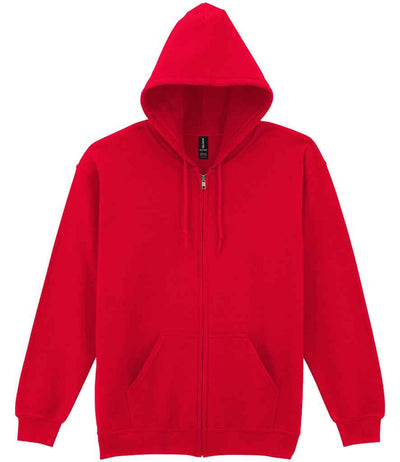 Gildan Heavy Blend™ Zip Hooded Sweatshirt - Red